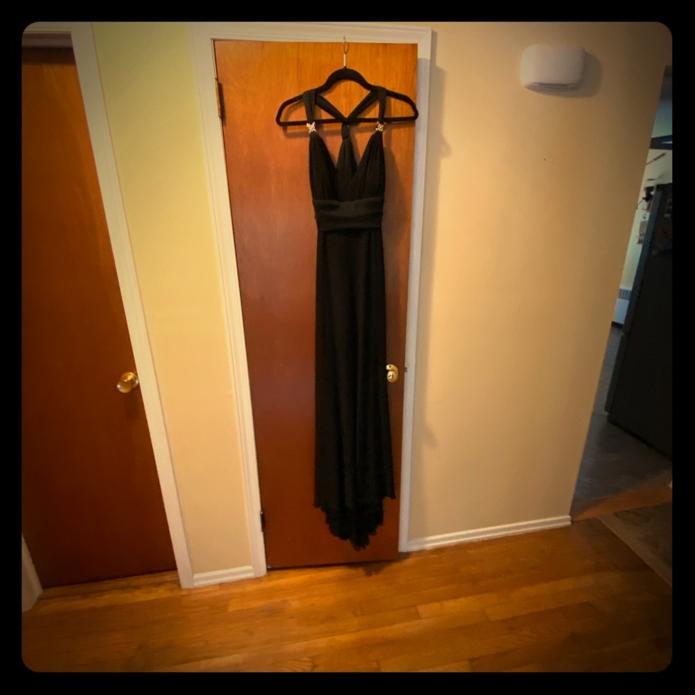 Black gown